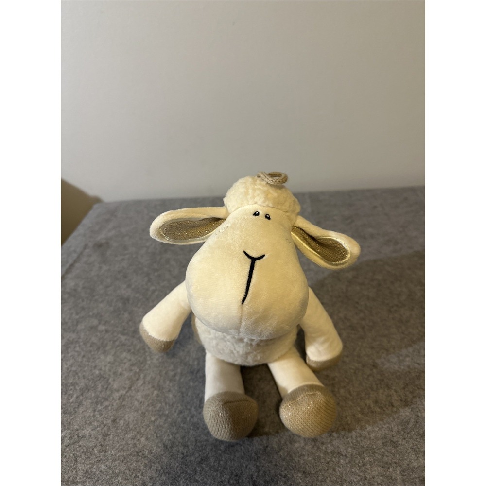 Allied Lamb Sheep Sherpa Plush Shamrock Clover hanging loop Dublin Kiddie fun